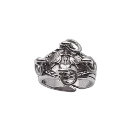 Produktbilde av Bunadsring liten kjærleiksring, oksidert