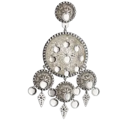 Produktbilde av Dalar stor med lauv, oksidert/kvit